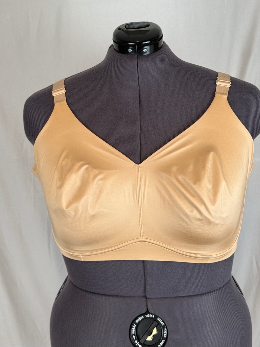 Women's Catherines Intimates No Wire Tan Bra 48DD Like-New Condition